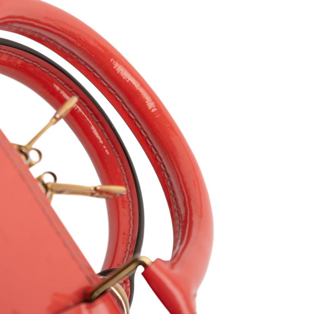 Pre-Loved Louis Vuitton Monogram Vernis Alma BB - Picture 11 of 12